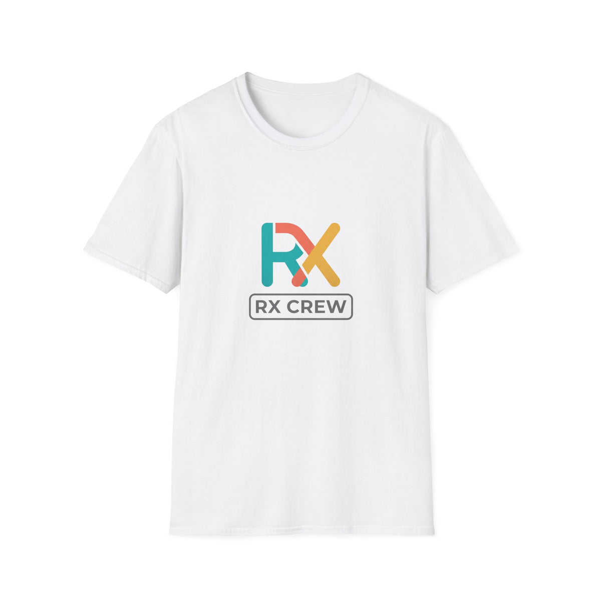 RX Crew T-Shirt — Colorful Pharmacy Logo Tee