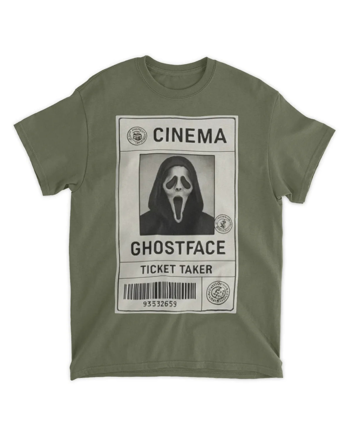 Ghostface funny Halloween T-shirt
