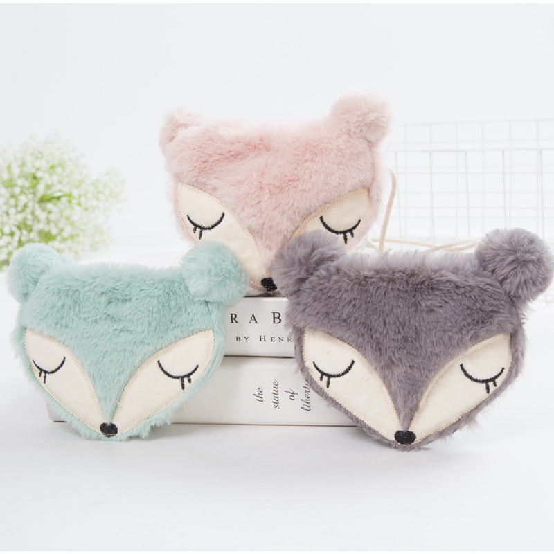 Cute fox mini purse for kids