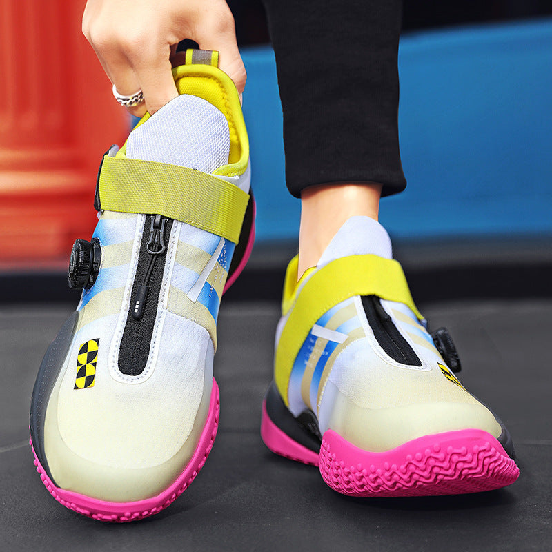 Men's And Women's Youth Trendy Knob Low-cut Sneaker top seller