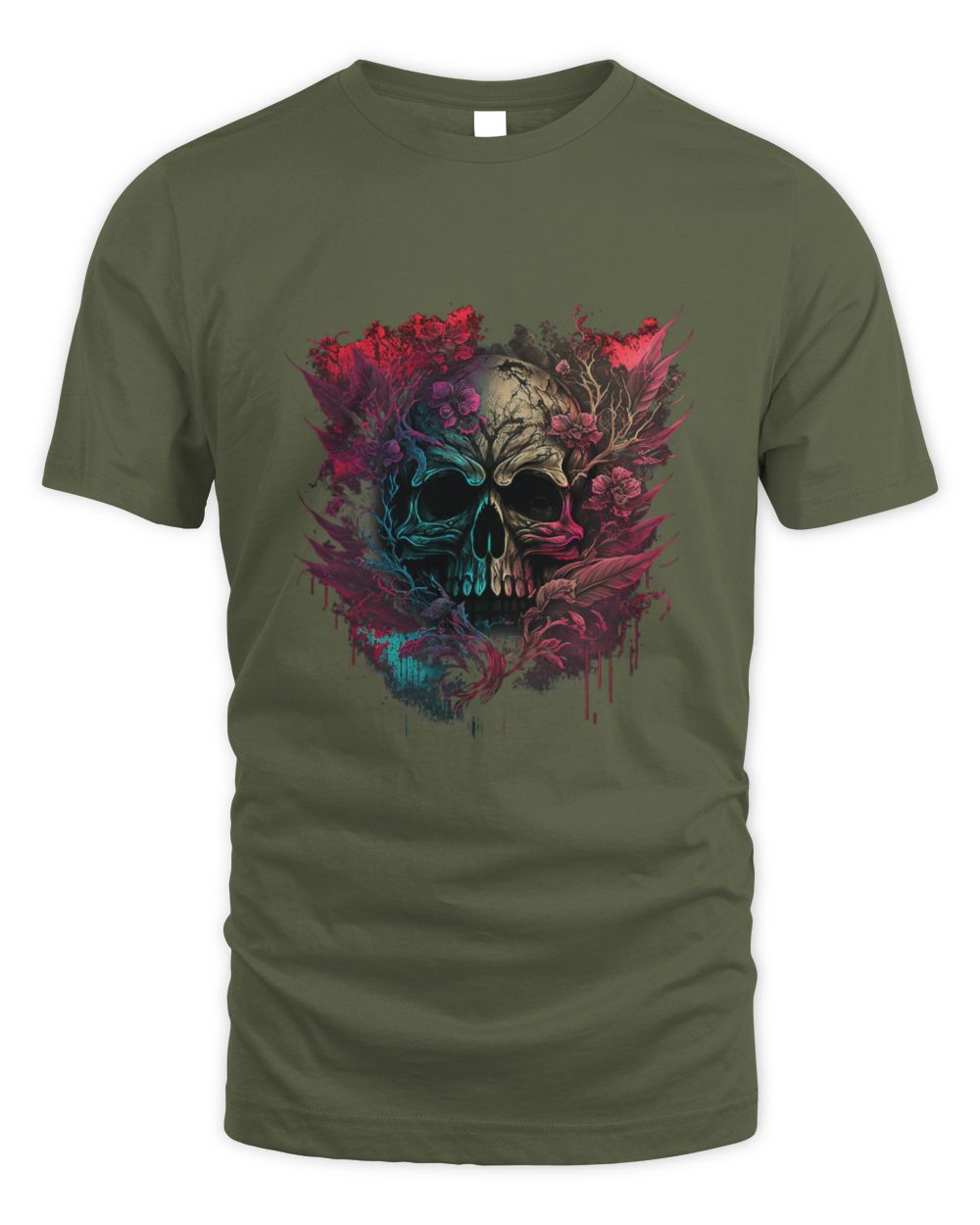 Cute Skull Autumn