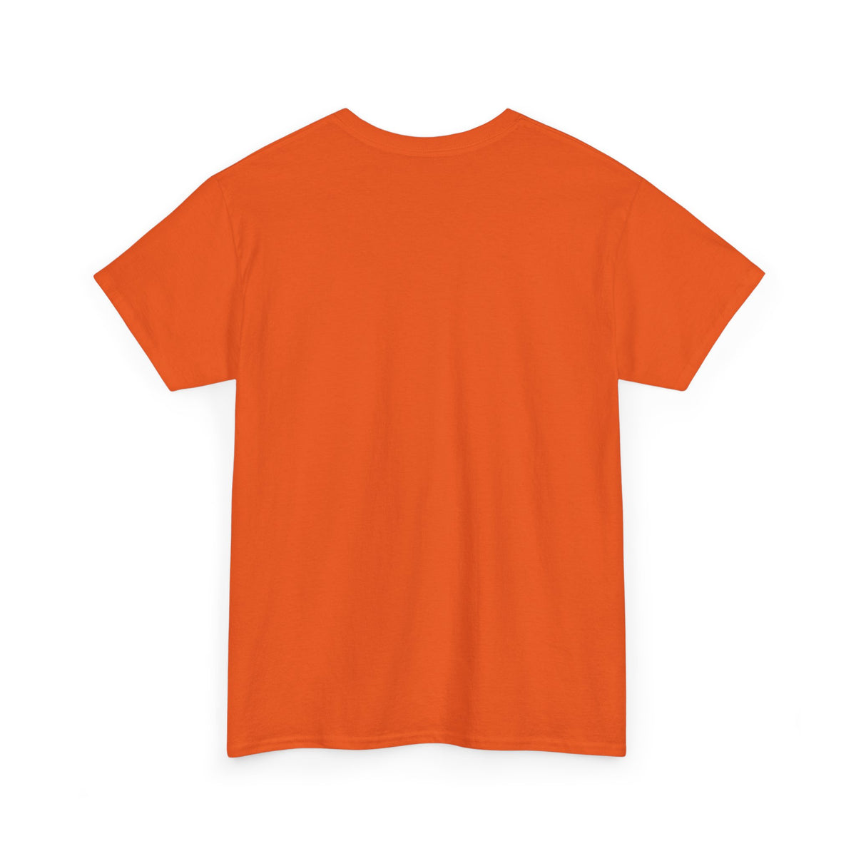 Halloween pumpkin face tee in orange