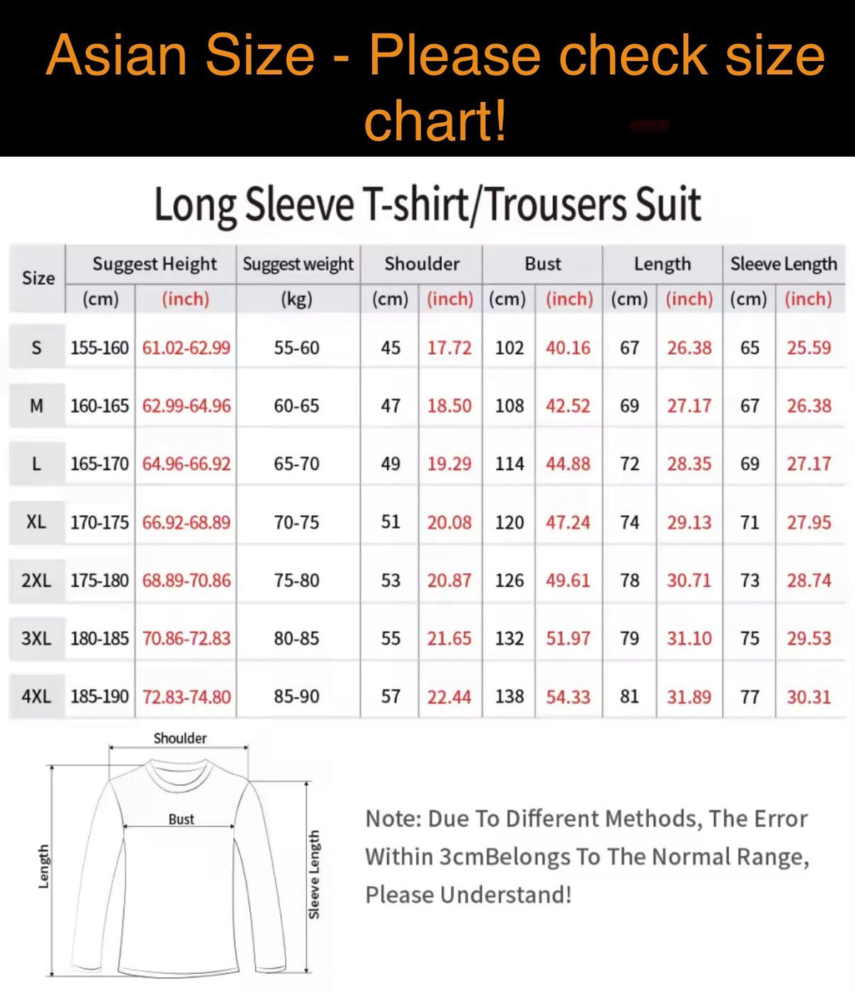 Yamaha motorcycle riding suit front view, breathable off-road gear size chart