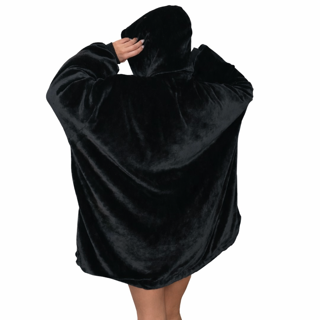 black  Blanket Hoodie
