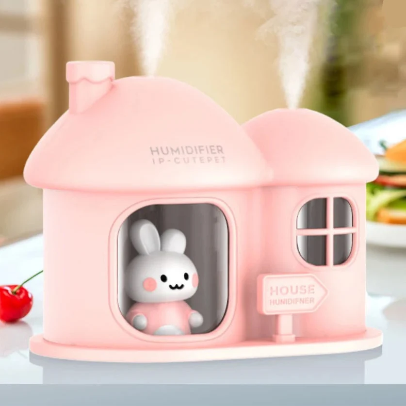 Bunny House Humidifier Night Light