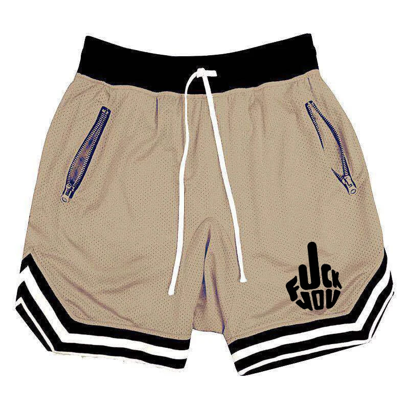 Men's basketball shorts Y2K mesh breathable casual sports short trousers