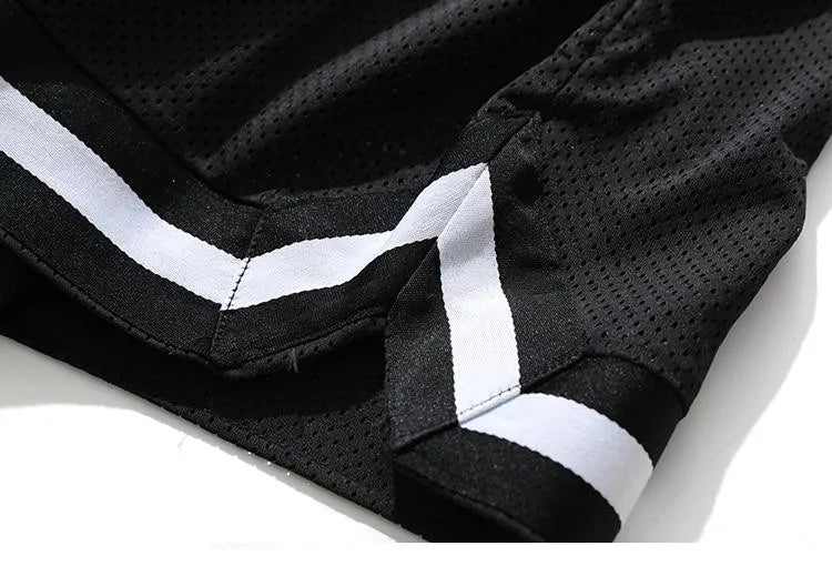 Men's basketball shorts Y2K mesh breathable casual sports short trousers