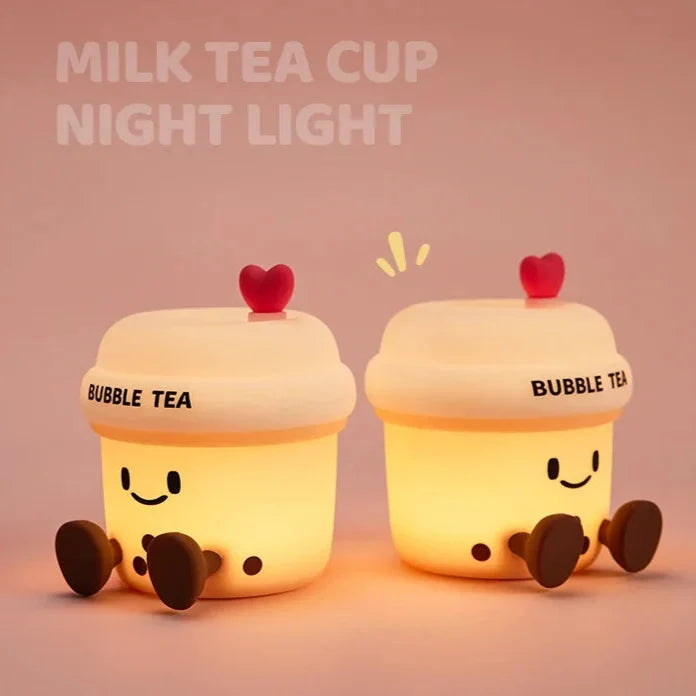 Kawaii Bubble Tea Night Light