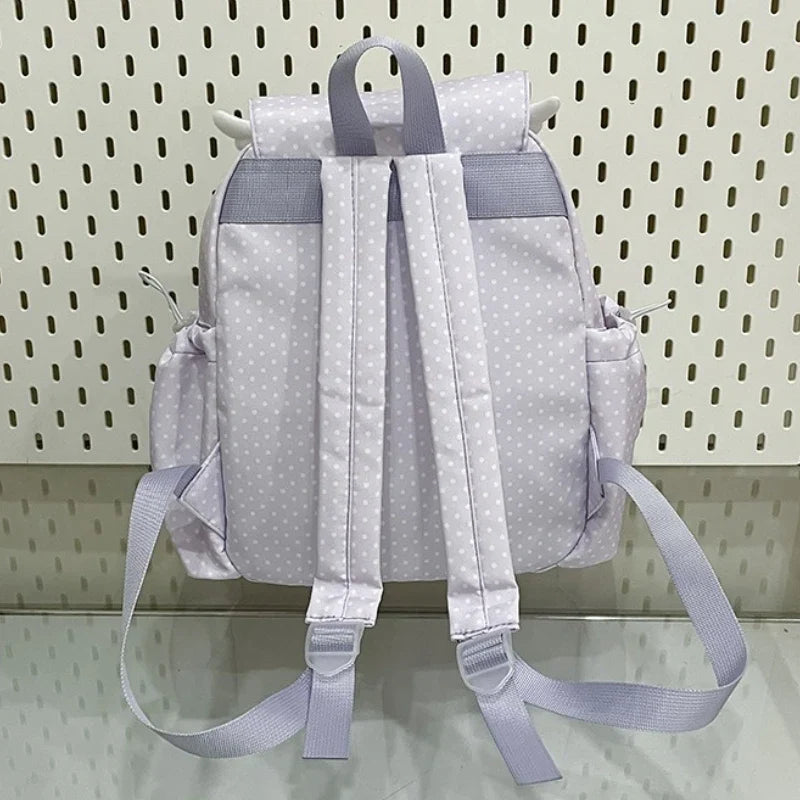 Kawaii Polka Dot Backpack