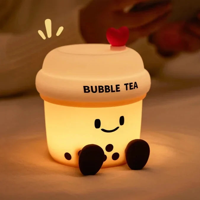 Kawaii Bubble Tea Night Light