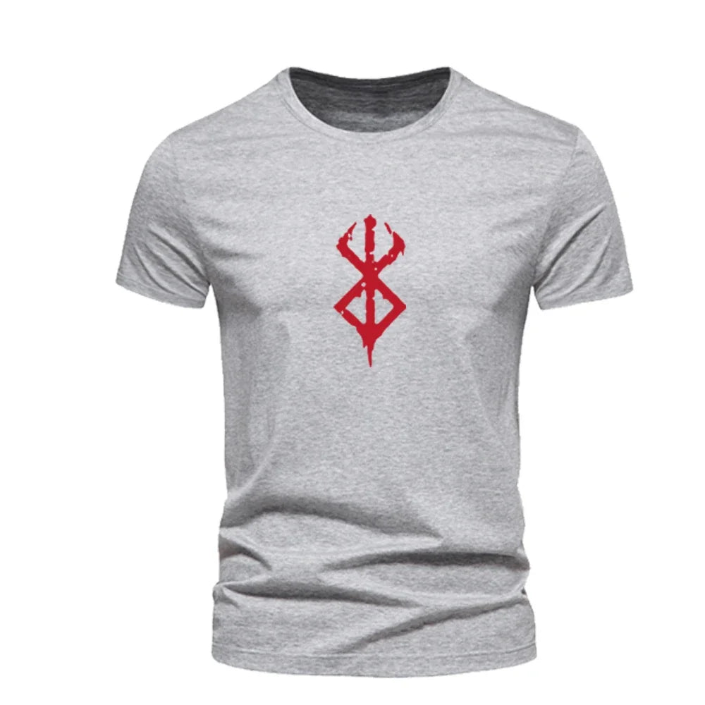 Summer Gym Sports T Shirt / Shorts Anime Printed T-shirt Compression 2-in1 Double-deck Shorts Workout Running Jogging Streetwear