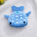 Plush shark coin purse for kids