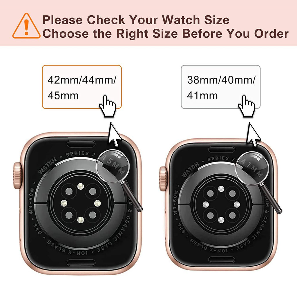 Rhinestone Apple Watch Band — diamond crystal stainless steel strap for Apple Watch Series 1-7