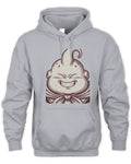 Majin Buu graphic hoodie featuring the ink-drawn design