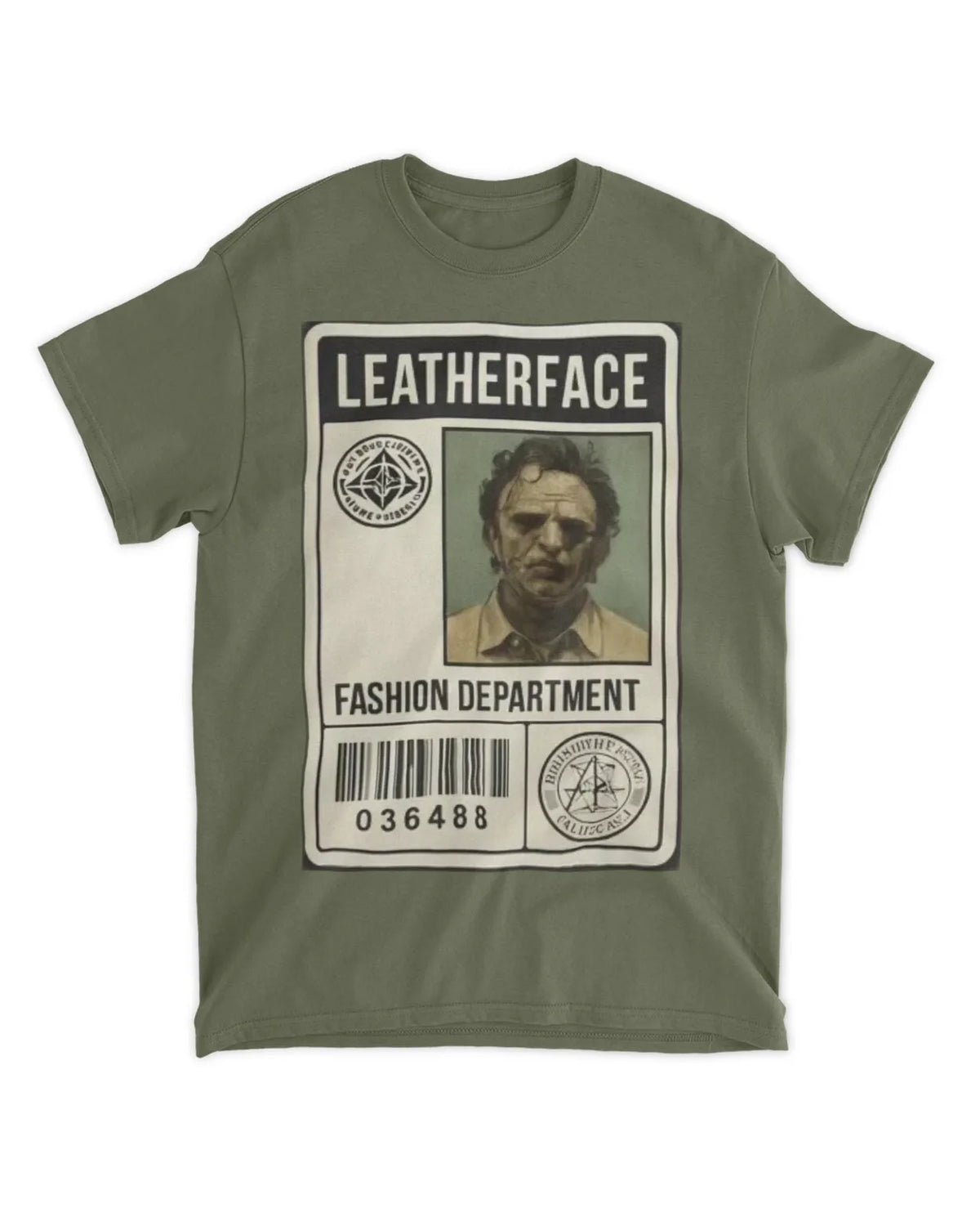Leatherface Halloween T-Shirt featuring a graphic design for horror fans and costume parties.