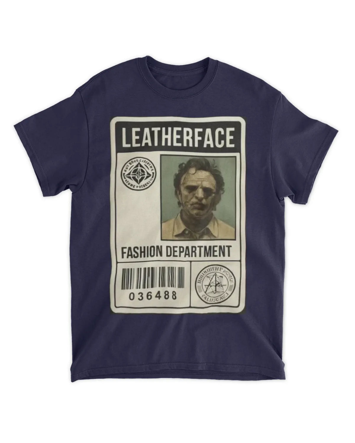 Leatherface Halloween T-Shirt featuring a graphic design for horror fans and costume parties.