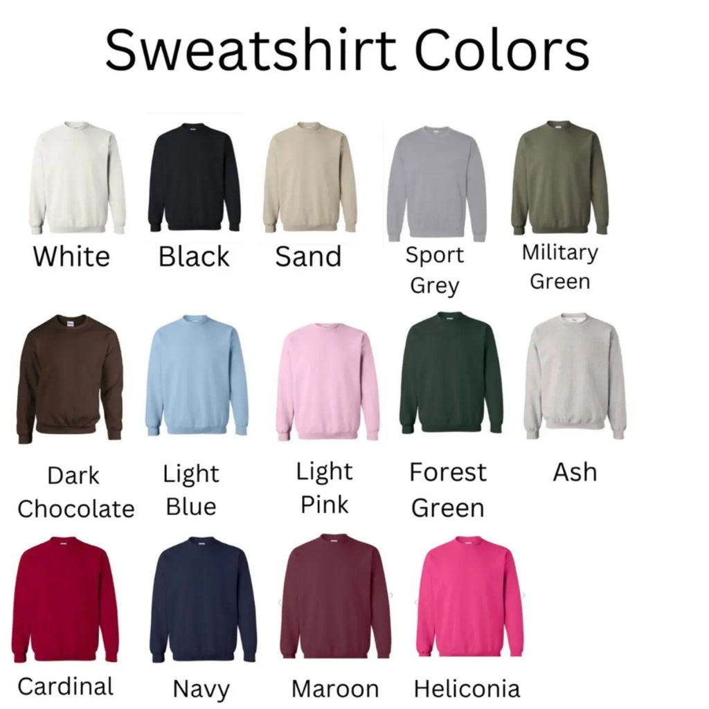 Embroidered Christmas Drink Sweatshirt – Festive Holiday Beverage Crewneck