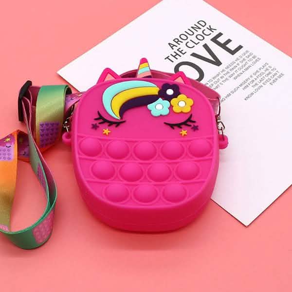 Pop Unicorn Purse Fidget Toys For Girls